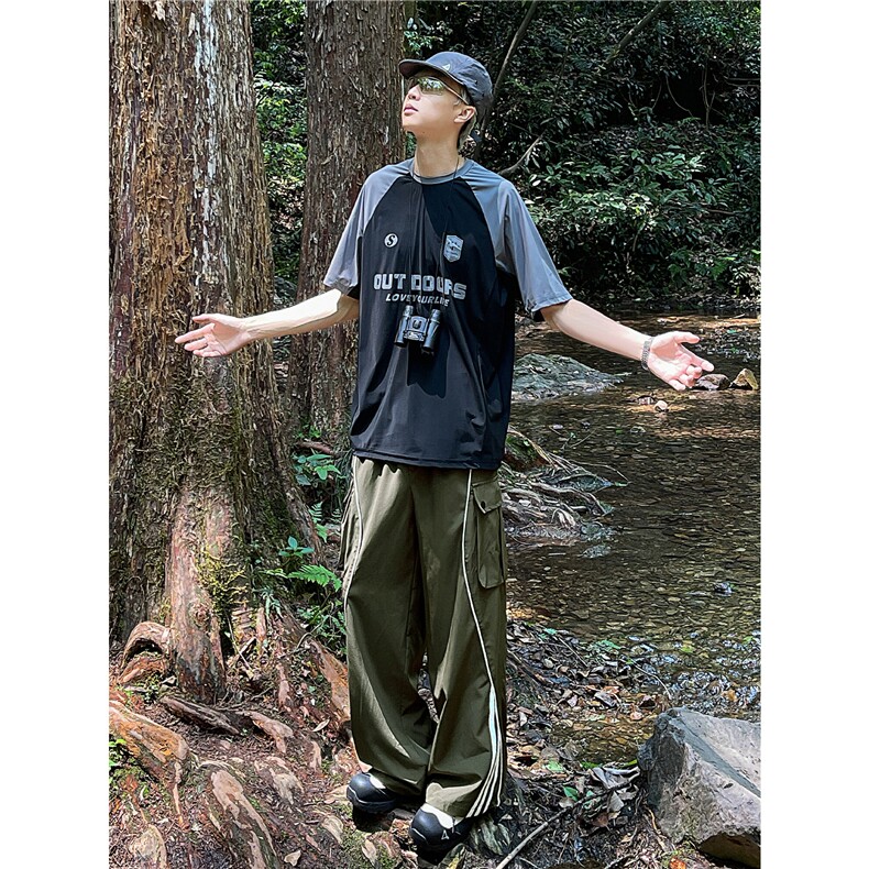 韩版百搭夏季冰丝超薄休闲裤舒适百搭简约长裤K788TP35控68无差价,男装休闲裤,电商A102B