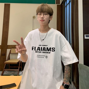 可48小时发货支持抖音得物来样二开 美式满天星亮片短袖T恤MTX686图片