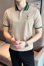 大码抖音备货店主风主推直播质夏时尚短袖T恤翻领Polo衫T016-P45，男装T恤，电商D342