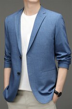 BZ82373钱塘2020-2中青年时尚休闲简约合身男士西装外套P145，男装西服，钱塘207-2