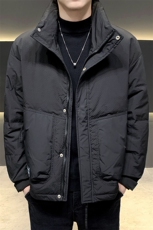 有标白鸭绒羽绒服男韩版潮流宽松冬季男士外套YR2503-P170，男装羽绒服，星座210-3