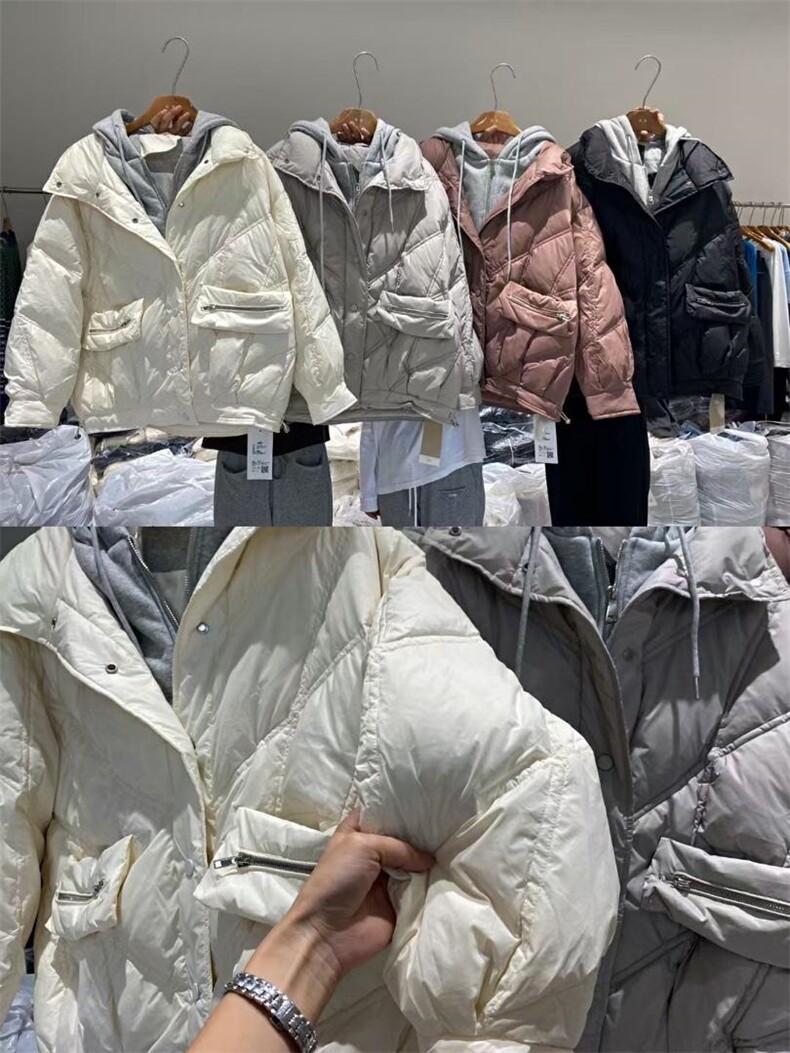 假两件短款衣，女装棉衣/棉服，里奈(1F)