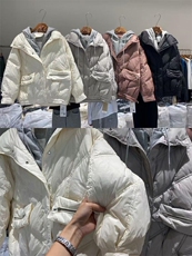 假两件短款衣，女装棉衣/棉服，里奈(1F)