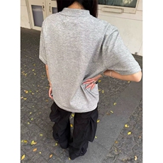 【有货】DJT05-特P32美式亨利领针织短袖男女情侣夏季宽松休闲，男装T恤，星座603-2
