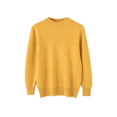 男士圆领羊毛衫男冬季加厚2024年秋季商务休闲，男装羊毛衫，斯尔特羊绒