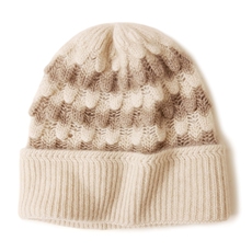 2025秋冬新款镂空拼色帽子，帽子，远腾羊绒