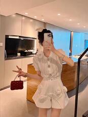 【现货】定制款精致版冰丝短袖上衣开衫，其它，CHERRY·印