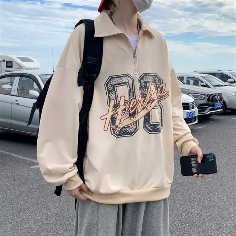 男2023年秋季新款卫衣长袖外套上衣W5096P32,男装卫衣,星座1116-2