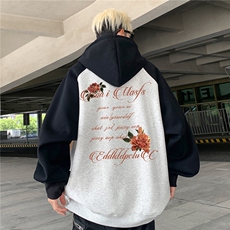 白花灰拼黑色