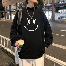 M18190-P45加绒款-P65半高领毛衣男士大码针织衫男毛线衣男，男装针织衫/毛衣，电商A040
