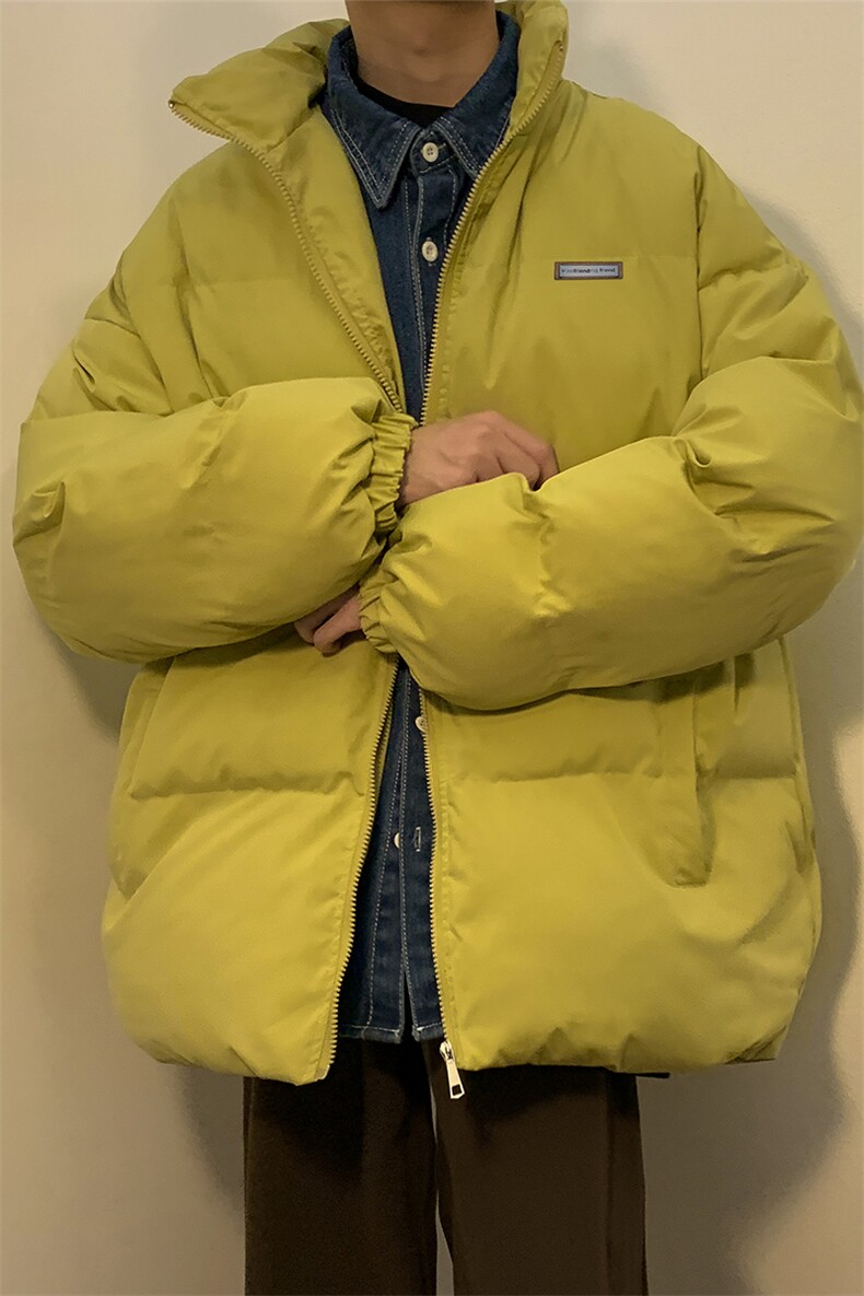 港风可拆卸围脖百搭棉衣男棉服男抖音外套男8737P120控158,男装棉衣,星座226-1