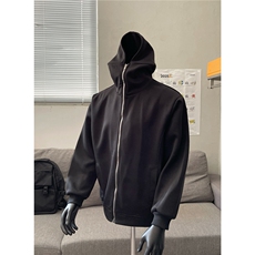 25假模春秋新款潮连帽长拉链开衫卫衣外套WT13-P58，男装卫衣，电商C310