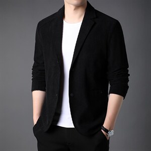 西服中年秋装新款商务休闲男装薄款宽松上衣士纯色免烫男士外套,男装西服,电商B212（原钱塘6029）