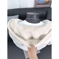 现货高品质美式高街冬季重磅座山雕大毛毛领pu皮棉衣男女加厚外套，男装皮衣，电商A486