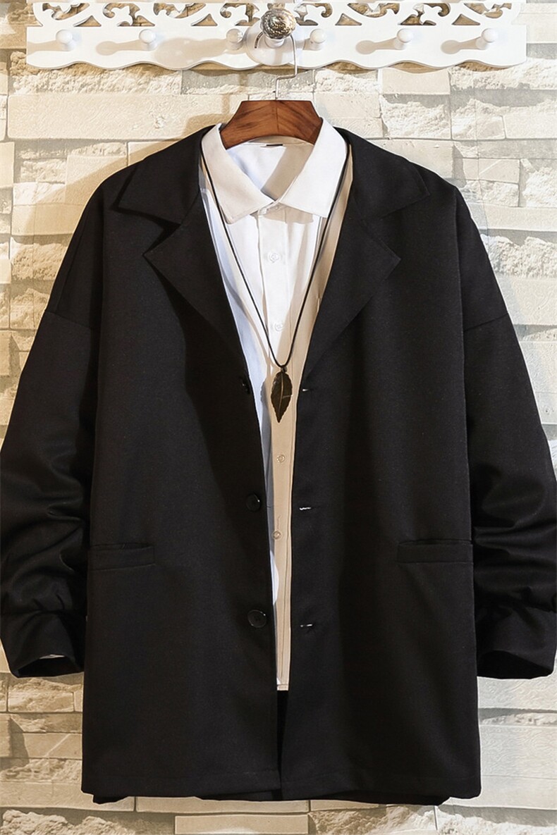 XF3090/P70秋装现货新款小西服男外套宽松上衣大码西装韩版潮流男,男装西服,电商A141