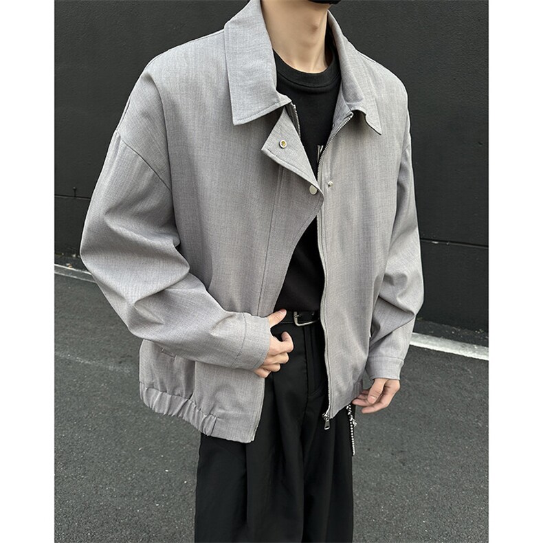 【25春 现货】JK1023-P53特控88 大码设计感夹克短款外套图片