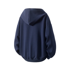 立体白底美式大V领设计大码S-XL连帽潮流卫衣男WY78069P65控108，男装卫衣，星座227-7