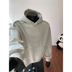 卫衣500克重磅加绒奥粒绒无帽绳拉链连帽硬挺外套男RH5307JR-P60，女装短外套，星座610B-1