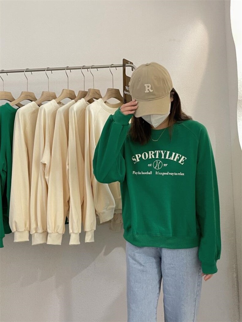 韩货卫衣，女装卫衣/绒衫，沫格 HANMOGESHOW