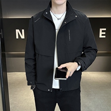 JK991-P752025秋季新款男士牛仔外套时尚百搭青年夹克上衣，男装工装外套，星座507A（原星座306B-2）