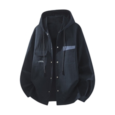 85817-P60 M-8XL2026春季新款大码连帽开衫天丝棉衬衫外套,男装衬衫,星座109,四季星座 85817-P60 M-8XL2026春季新款大码连帽开衫天丝棉衬衫外套,男装衬衫,星座109,四季星座