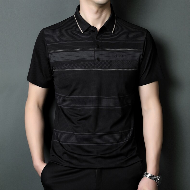 2024年新款高端时尚男士T恤P105，男装T恤，电商D223-1