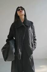 2025年秋季宽松型时尚百搭通勤套头开衫，女装羊毛衫，春贝羊绒