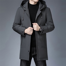 冬季中年羽绒服男士加厚中年爸爸装休闲冬装外套SFT98068-P310，男装羽绒服，电商B212（原钱塘6029）
