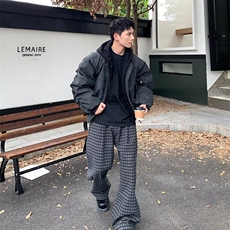 现货美式宽松假两件飞行夹克棉服外套男JK03/P100，男装夹克，星座205-3