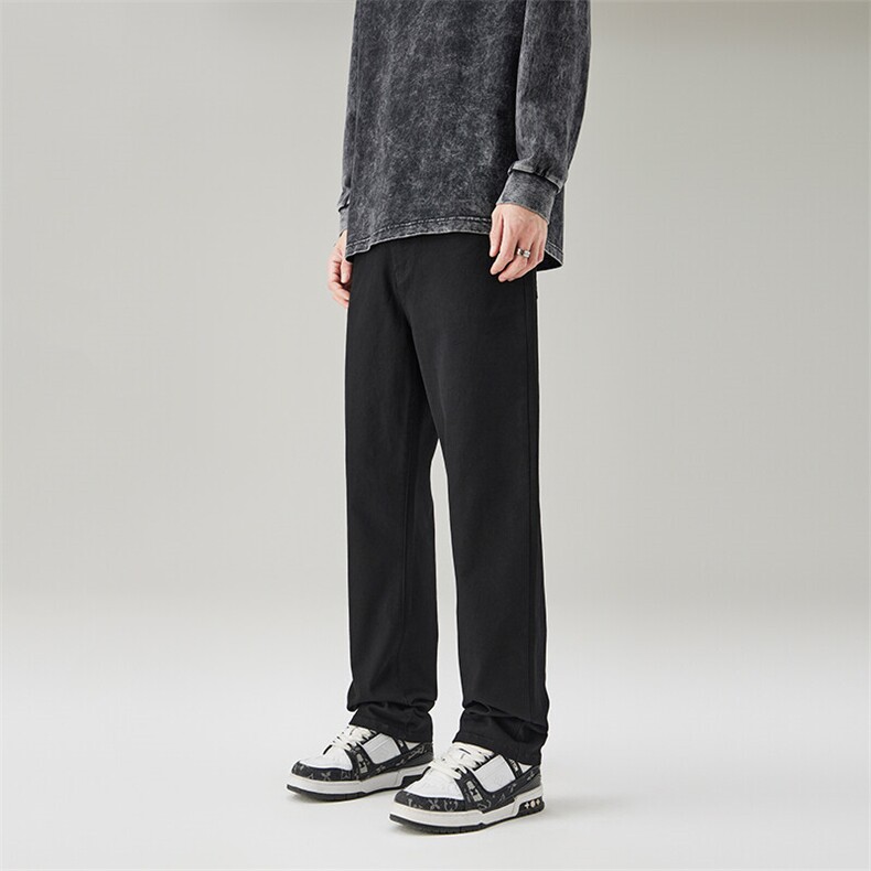 弹力牛仔宽松直筒（数据热卖款）水洗牛仔裤A161-K552-P55,男装牛仔裤,电商A161