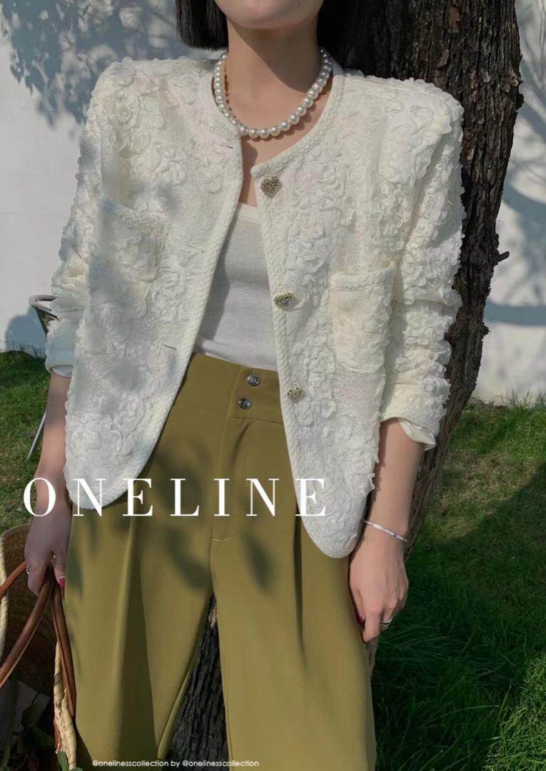 重工刺绣薄外套，其它，欧妮卡蒂蔓