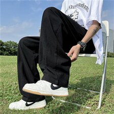 2023夏季新款韩版宽松百搭休闲裤日系工装裤休闲裤子K3987-P30，男装休闲裤，星座512-2