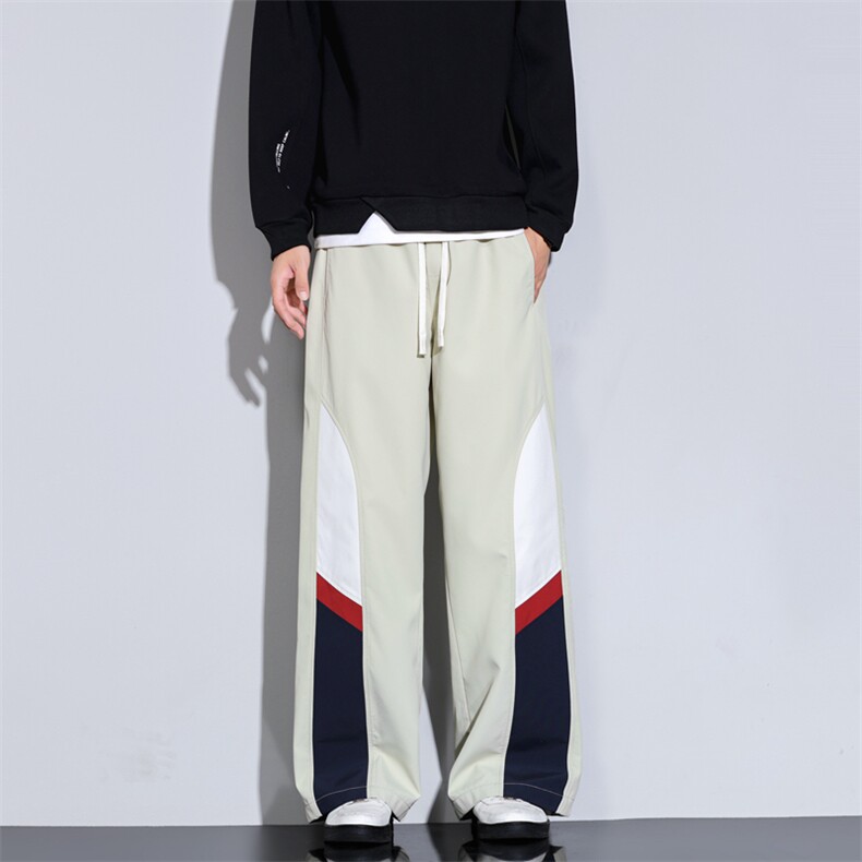25秋季新款现货拼色直筒休闲裤情侣运动登山裤DSA157B-K6571-P40图片