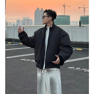 夹棉加厚棉衣[网图]飞行员夹克美式短款外套男 5D1199-TP48不图片