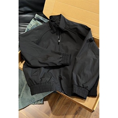 高品质春装新款老钱风美式高街解构立领棒球服飞行夹克休闲外套潮，男装夹克，电商A486