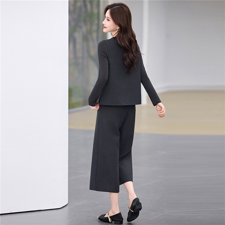 2026春季新品简约时尚休闲女装三件套,女装套装/套裙,美沁