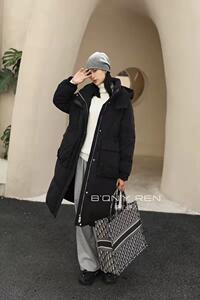 2021长款羽绒服、口袋设计款、超、四个颜色图片