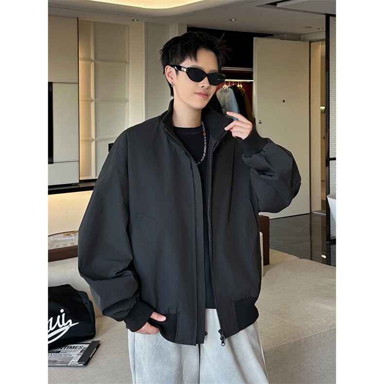 2026春季抖音得物品质新款夹克男上衣棒球服飞行外套6162-P32,男装夹克,星座207
