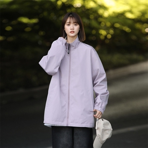 815A-JK96012-P65特 2025秋季新款外套秋装两面穿休闲夹克女中性图片