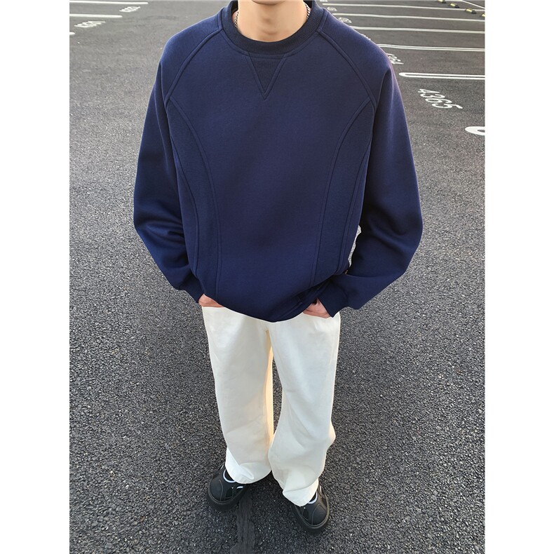 卫衣男春季韩版潮流港风宽松休闲潮牌上衣WY05511-P50图片