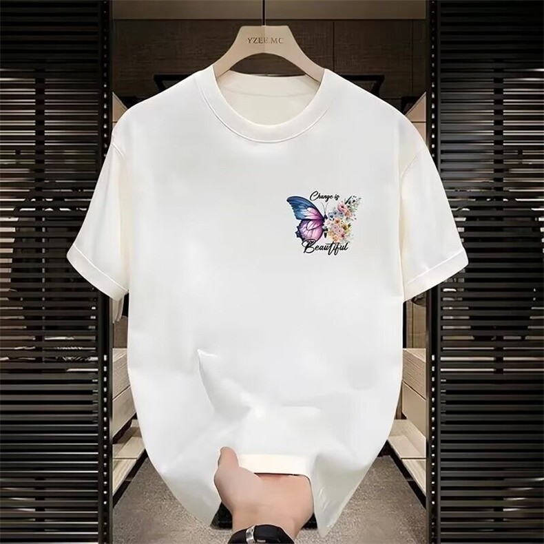 网图现货夏季新款港风百搭潮流印花短袖衬衫男R1652-P28,男装T恤,星座1005-4
