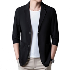 BWA2680钱塘2020-2夏季薄款男士长袖西服外套时尚修身防晒衣P95，男装西服，钱塘207-2