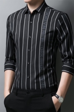 男式服装春秋季新款衬衫男长袖翻领休闲四季可穿衬衣XY2205-P68，男装衬衫，星座1105-3