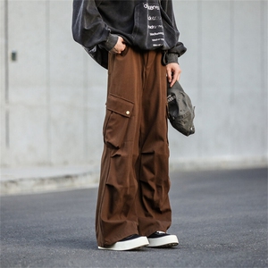 903-WK08- 特P65   S-XXL  工装裤  【咖啡  灰色 黑色】3图片