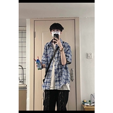 长袖衬衫女夏衬衣宽松长袖上衣小众别致小衫C118网络图，男装衬衫，星座1116A（原606A-3）