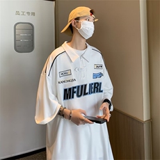 男潮百搭短袖新款2023标准夏季POLO衫文艺潮流PT116-P40，男装T恤，星座1109-3