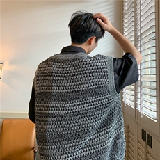 男夏季百搭潮流时尚冰爽丝背心JY42P38，男装背心/马甲，星座1116-2