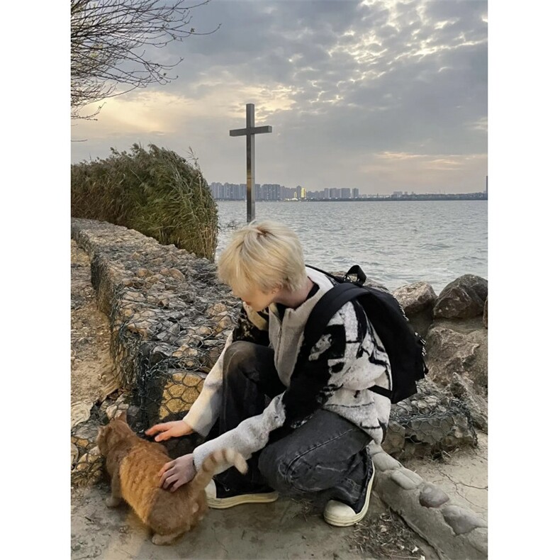 【有货】cleanfit撞色毛衣男高级痞帅开衫针织衫B06LL-特P68,男装针织衫/毛衣,星座1007（原301D）