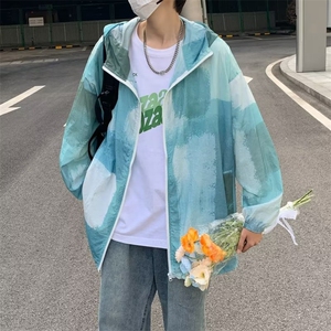 青春流行男夹克文艺潮外套防晒衣F882P35图片