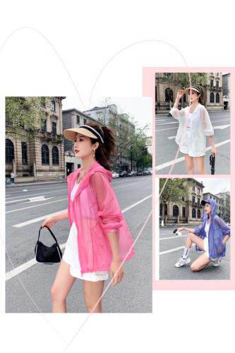 防晒衣，女装，红嘴鸥